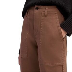Everlane The Organic Utility Pant in carob brown